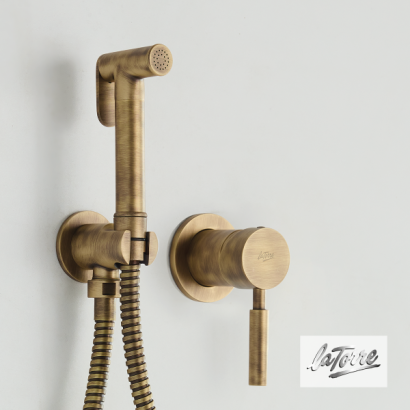 ΜΙΚΤΗΣ TECH 1 ΕΞΟΔΟΥ FLUSH-MIX TECH LA TORRE ANTIQUE BRASS