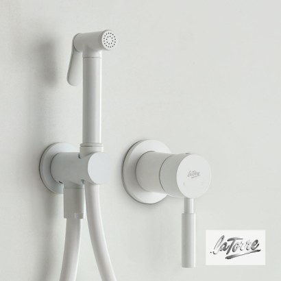 ΜΙΚΤΗΣ TECH 1 ΕΞΟΔΟΥ FLUSH-MIX LA TORRE WHITE MATT