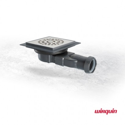 ΣΙΦΩΝ VENISIO ΜΕ ΣΧΑΡΑ 11,5x11,5 (30723462) WIRQUIN INOX