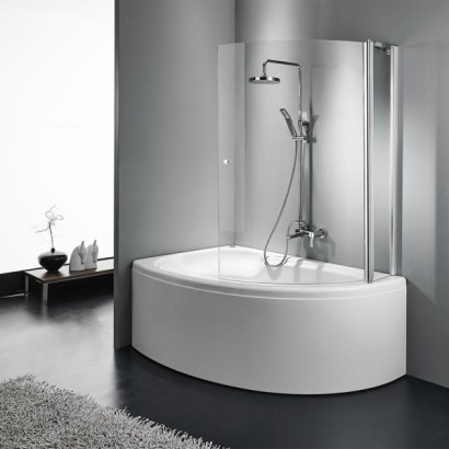 ΔΙΠΤΥΧΟ ΜΠΑΝΙΕΡΑΣ ΚΥΡΤΟ 120εκ PRIMUS-PLUS DEVON CLEAR