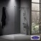 IWIS WALK-IN 77-79 εκ. DEVON CLEAN-GLASS CHROME