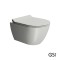 PURA/50 Swirlflush® Cenere με κάλυμμα Super Slim Soft Close, GSI