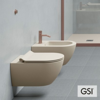 PURA/50 Swirlflush® Creta με κάλυμμα Super Slim Soft Close, GSI