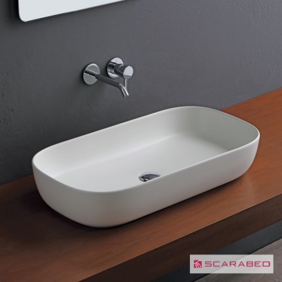 ΝΙΠΤΗΡΑΣ GLAM 76x39 SCARABEO PEARL (WHITE MATT)