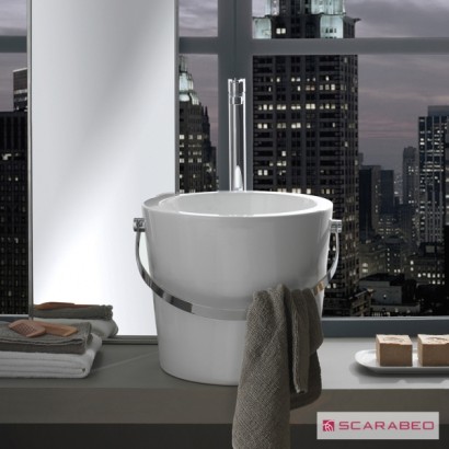 ΝΙΠΤΗΡΑΣ BUCKET Φ40,5 SCARABEO WHITE