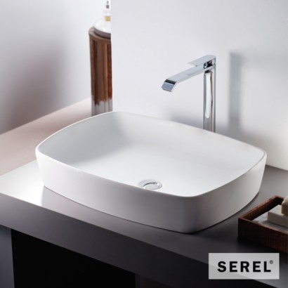ΝΙΠΤΗΡΑΣ 60x44 SEREL WHITE MATT