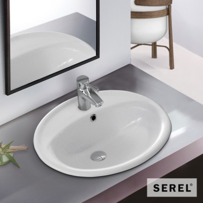 ΝΙΠΤΗΡΑΣ 58x49 (1 οπή) SEREL WHITE