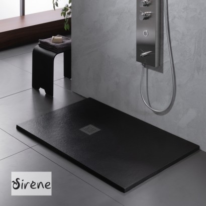 SLATE Cast Marble (χυτό μάρμαρο) 120x80 BLACK MATT