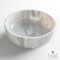 Νιπτήρας Μαρμάρινος Thalo Φ33 h.12.5 Fossil Carrara Nuovo